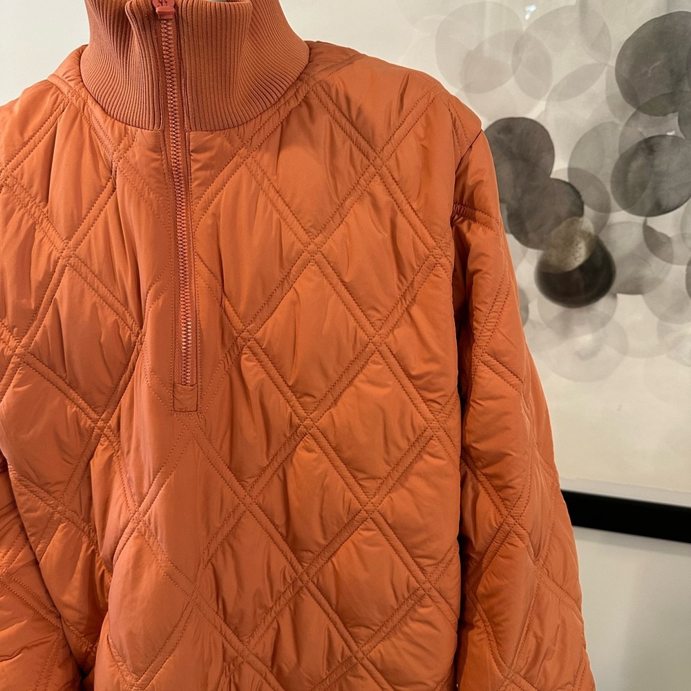 Calia Women's Salmon 3/4 Zip Winter Puffer Size M NWOT - Picture 2 of 10